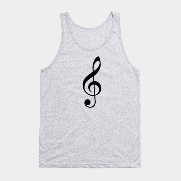 Clef Tank Top by SandraKC